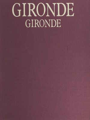 cover image of Gironde, Gironde
